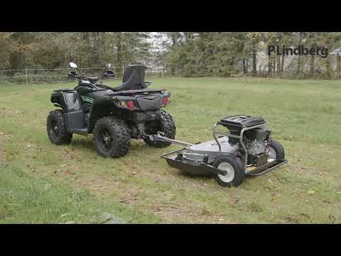 Gressklipper til ATV 109 cm med 16 hk motor, AGRIQUAD