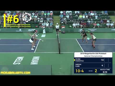 TOP 10 Pickleball Points at 2019 Margaritaville USA Pickleball National Championships