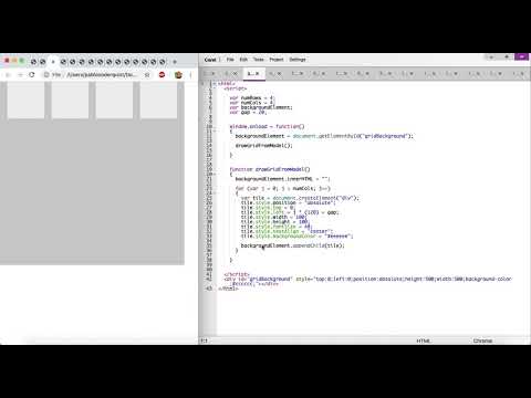 Part 1 2048 Game Javascript Tutorial