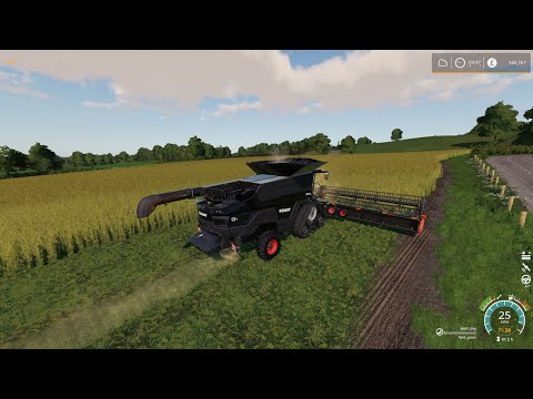 Chellington Valley (FA) - Road to Cows 12 * Field Grass Harvest & Semi-Dry Clover Windrow * FS 19