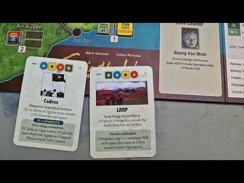 How to play GMT Games Fire in the Lake - Ep. 2 - Event cards, faction order, sequence of play
