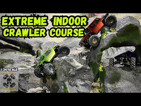 Building an Extreme SCX24 Indoor Mini Crawler Course
