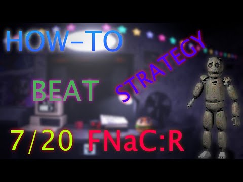 Five Nights at Candy's : Remastered | HOW TO BEAT 7/20 [GUIDE]