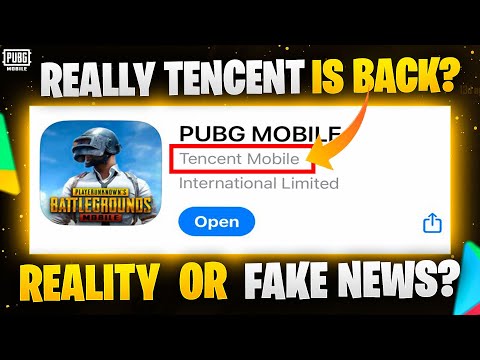 Tencent Is Back ? Reality Or Fake |PUBGM - YouTube