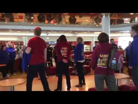 Sing it Loud - Ferry Flashmob (Belgian Tour 2016) - One Voice