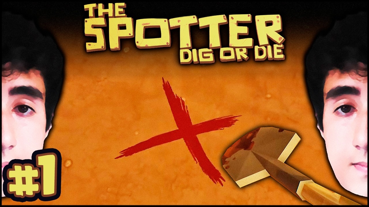 Felps CAVANDO no APOCALIPSE 🥄 The Spotter: Dig or Die - #1