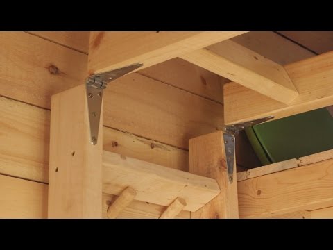 Unique and Simple Loft Ladder for a Tiny House