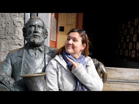 Wir fliegen über Dinant und sehen Schiffe im Aufzug・V2og #14