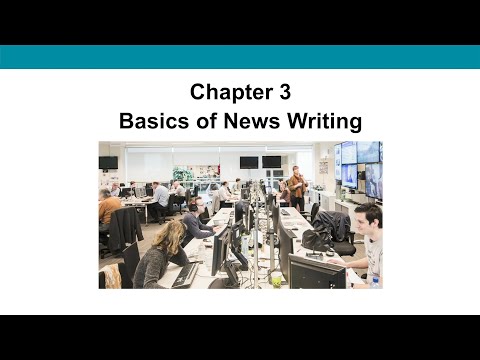Basics of News Writing – Part 1