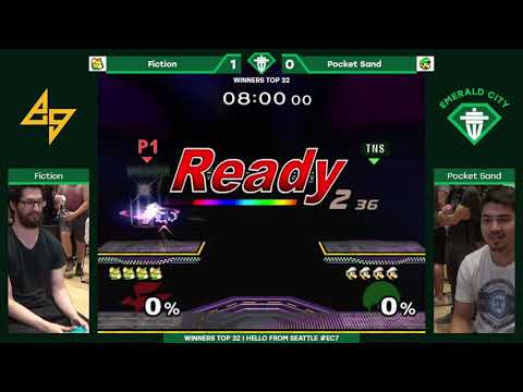 EC7: Winners Top 16 — Fiction (Fox) vs. Pocket Sand (Luigi) — SSBM