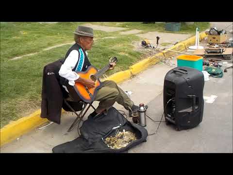Músico Criollo en feria de Paysandú // oriundo de Piñera //versión de La Cumparsita (febrero 2022)