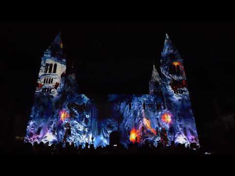 Zsolnay Light Art 2018 / 2. helyezett / Kertész Éva - Cell Morph