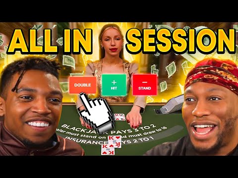 The Blackjack Run of a Lifetime w/ ZIAS & BLOU (RECORD WIN)