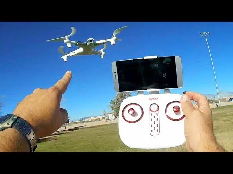 Syma Z3 720p HD FPV Drone Flight Test Review