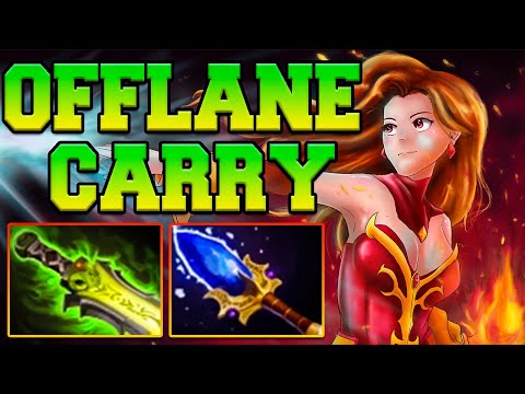 Lina Dota 2 Offlane Carry Monster Guide Build 7.33 Pro Gameplay дота 2 лина