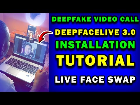 Deepfacelive Video call Tutorial no GPU! Face Swap in Video call #deepfacelive #money #ai #videocall