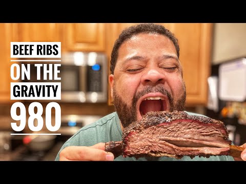Texas Style Beef Ribs on the Char-Griller Gravity 980