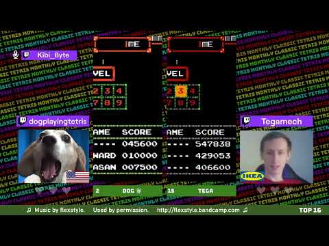 Masters April Part 1: Green, Red Brackets – Classic Tetris Monthly April 2021