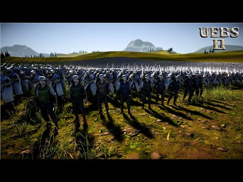 10 FULLAUTO ARCHERS & 100,000 HEAVY KNIGHTS vs 4,000,000 MONGOLS | Epic Battle Simulator 2 | UEBS 2