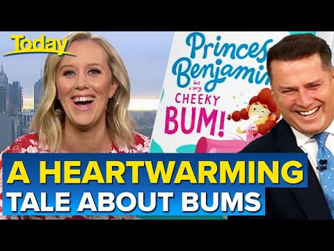 Comedian Claire Hooper has Karl in stitches with 'cheeky bum' story | Today Show Australia