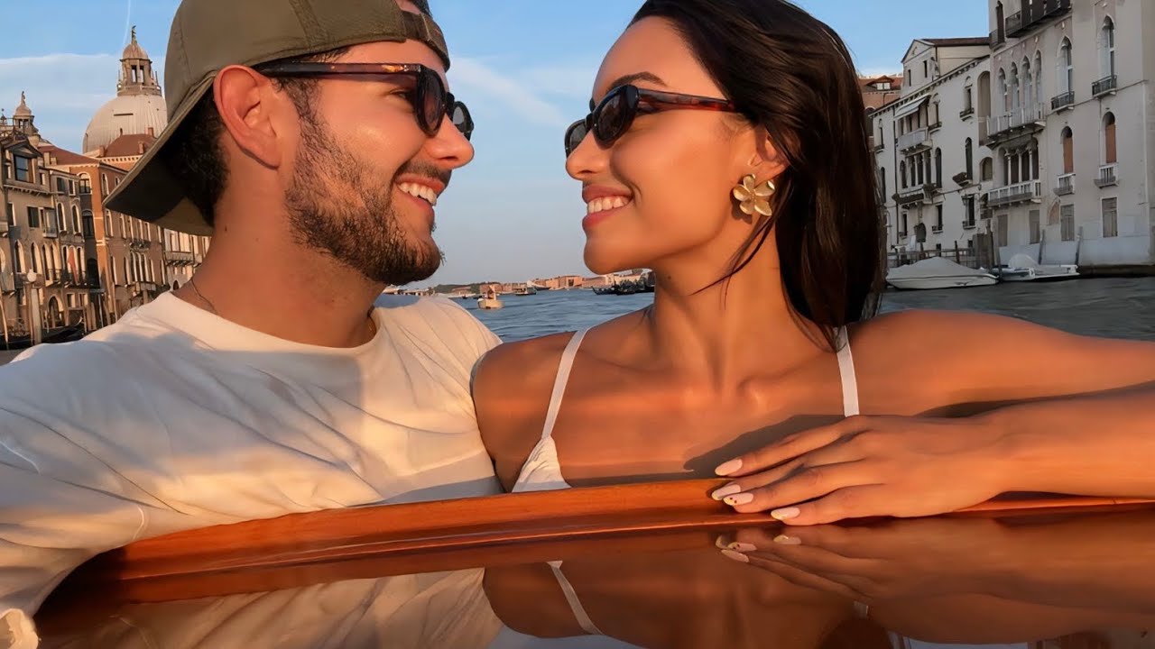 Levei a morena para Veneza