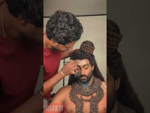 Shiv Makeup tutorial | shiv shakti serial BTS #shorts #shiv #mahadev #trending #ytshorts #reels #4k