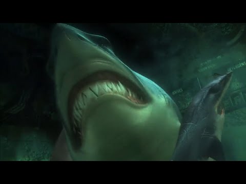 Procurando Nemo (2003) - Cena em que o Bruce ataca Dory & Marlin [PT-BR]