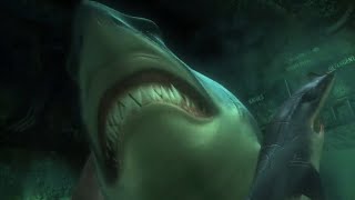 Procurando Nemo (2003) - Cena em que o Bruce ataca Dory & Marlin [PT-BR]