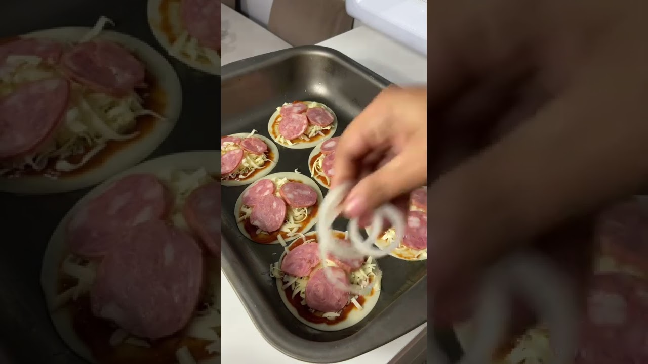 PIZZA DE MASSA DE PASTEL SUPER FÁCIL | #shorts