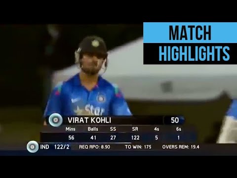 India vs New Zealand 2nd ODI Cricket Match Highlights 2014