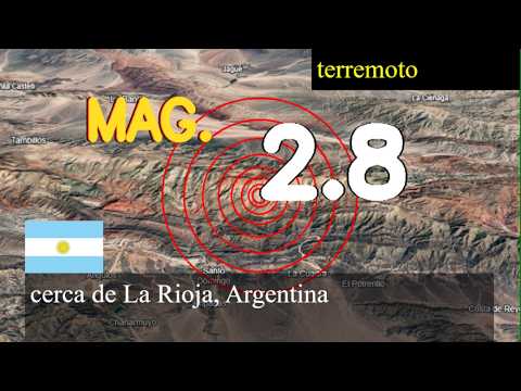 Terremoto cerca de La Rioja, Argentina actualizaciones en vivo hoy: Terremoto de magnitud 2,8 sacud