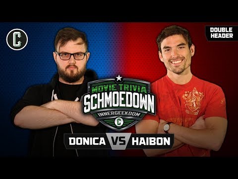 Mark Donica VS Jared Haibon & Stacy Howard VS RB3 - Movie Trivia Schmoedown