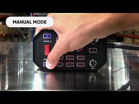 NEW SpeedTech Lights Apex® 100 Watt Emergency Vehicle Police Siren & Control Box