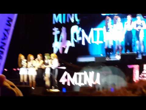 4 minute in Myanmar Live Concert on April 4..2015