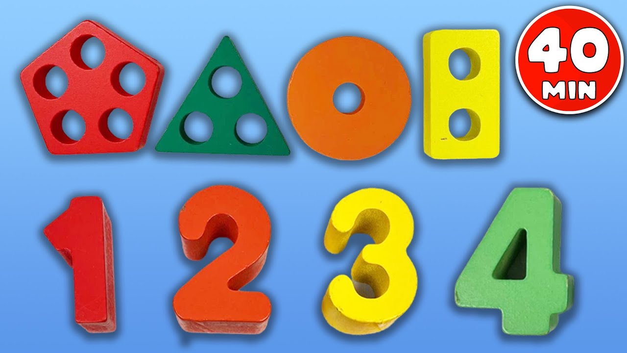Best Learn Numbers & Colors Puzzle | Toddler Education |  Preschool Learning Toy Video