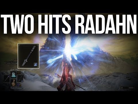 [Elden Ring] Radahn was no match - Carian Sovereignty Build - Best Shadow of the Erdtree Build