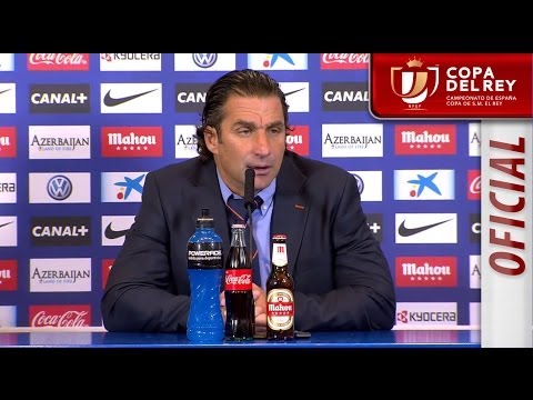 Rueda de Prensa de Pizzi tras el Atlético de Madrid (2-0) Valencia CF - HD Copa del Rey