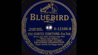 Larry Clinton's Bluebird Orchestra - You Started Something (1941)