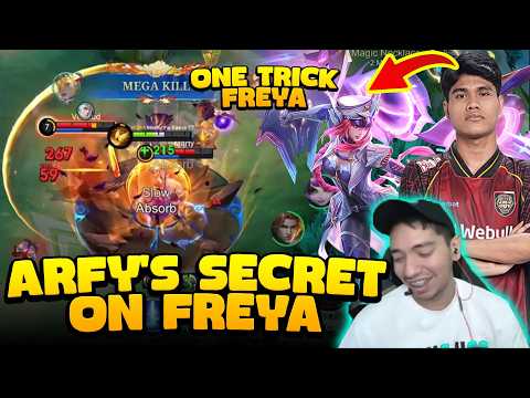 The Secret of Arfy's Freya Gold Lane | Freya Gameplay | MLBB
