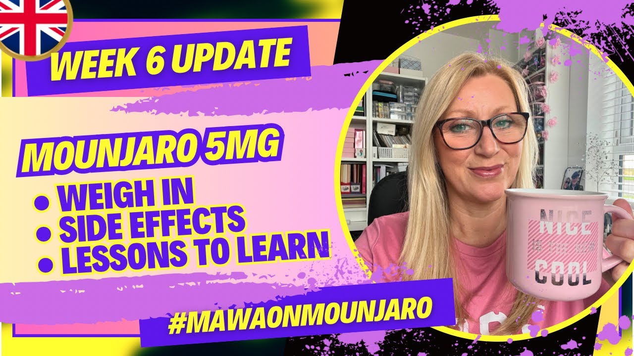 WEEK 6 UPDATE: weigh in results, side effects & the pitfalls of being away from home #MawaOnMounjaro