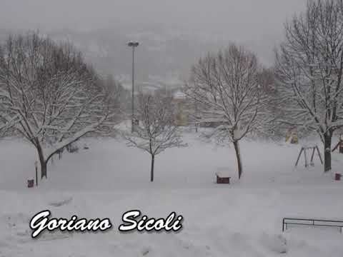 #Goriano Sicoli - Neve 2012