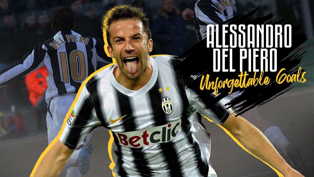 Alessandro Del Piero: 15 gol impossibili da dimenticare | Juventus
