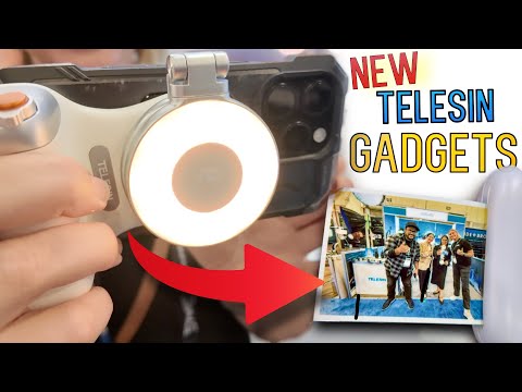 TELESIN Tay Cầm Chụp Ảnh Từ Tính Cho Điện Thoại Kèm Remote -  Chụp Ảnh Chuyên Nghiệp 360°