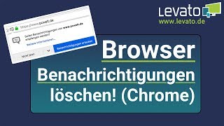 Browser-Benachrichtigungen löschen beim Chrome