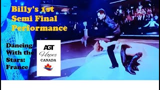 Billy Crawford 1st Semi Final Performance Clip and Result: DWST France