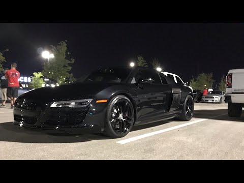 AUDI R8 V10 vs CAMARO SS!