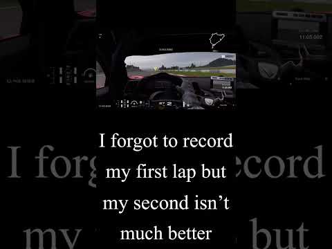 My 2nd try at Nürburgring time trial in GT7