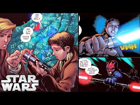 How Anakin BUILT his FIRST Lightsaber (with Darth Maul!) - Star Wars Comics Explained