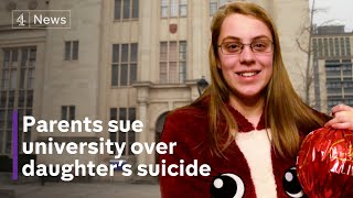 Family to sue university over young womans suicide