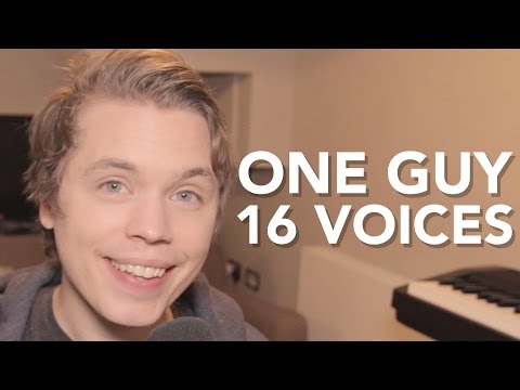 One Guy, 16 Voices